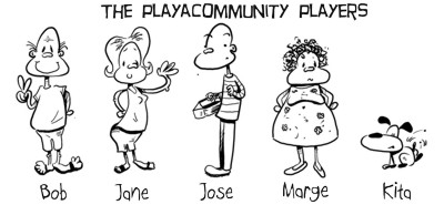 Playacommunity Players Comic Strip