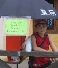 lemonade stand in Coronado
